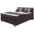 Boxspringbett in Dunkelbraun ca. 160x200cm - Alufarben, KONVENTIONELL, Karton/Naturmaterialien (160/200cm) - Modern Living Boxspringbett in Dunkelbraun ca. 160x200cm - Alufarben, KONVENTIONELL, Karton/Naturmaterialien (160/200cm) - Modern Living