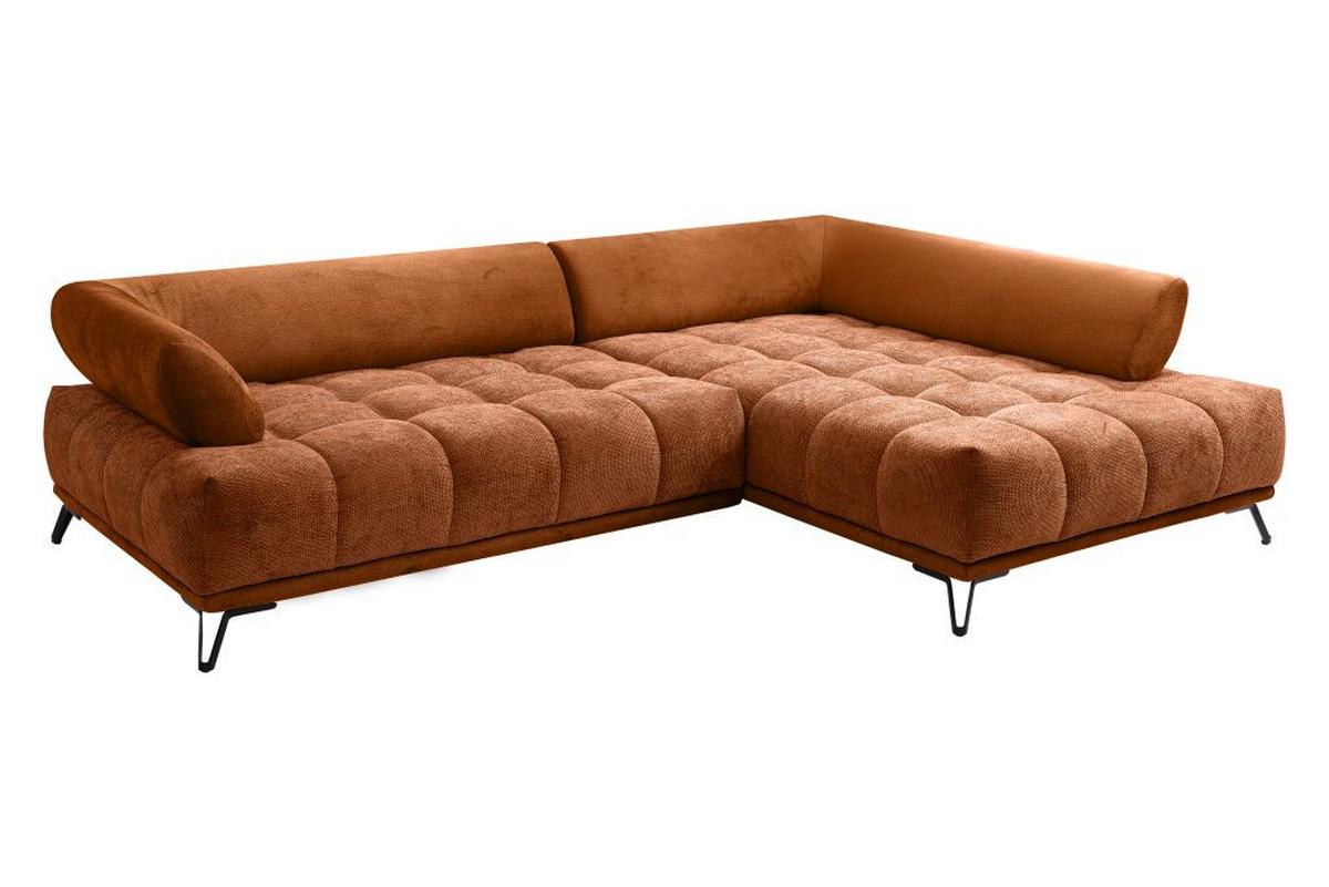 Coltar LARGO N - arămiu, Modern, textil (262/184cm) - Modern Living