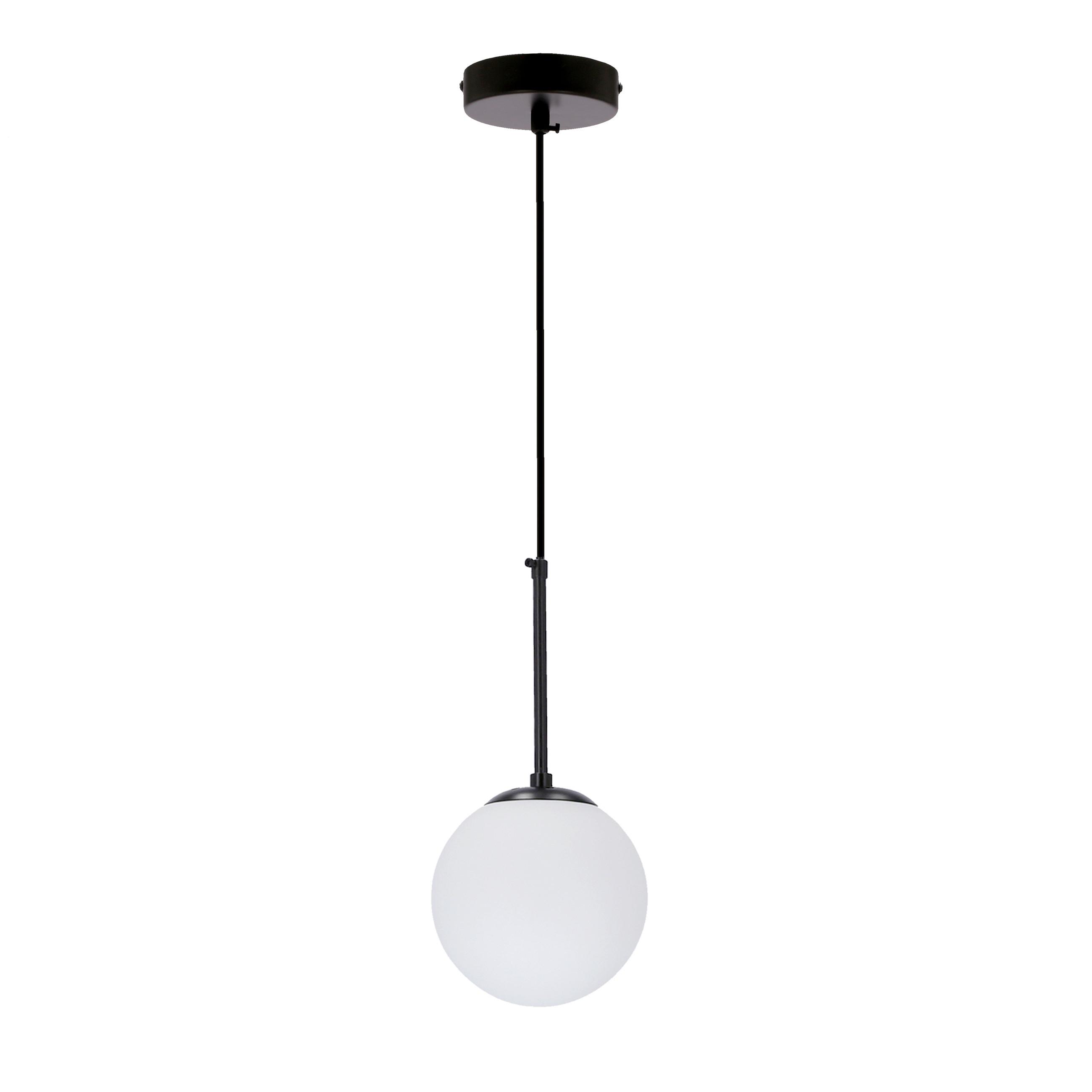Svjetiljka Viseća 31-09586 Pompei - bijela/crna, Basics, metal (15/100cm)