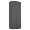 DULAP USI ROTATIVE ALABAMA - gri, Modern, material pe bază de lemn (91/229/54cm) - Modern Living
