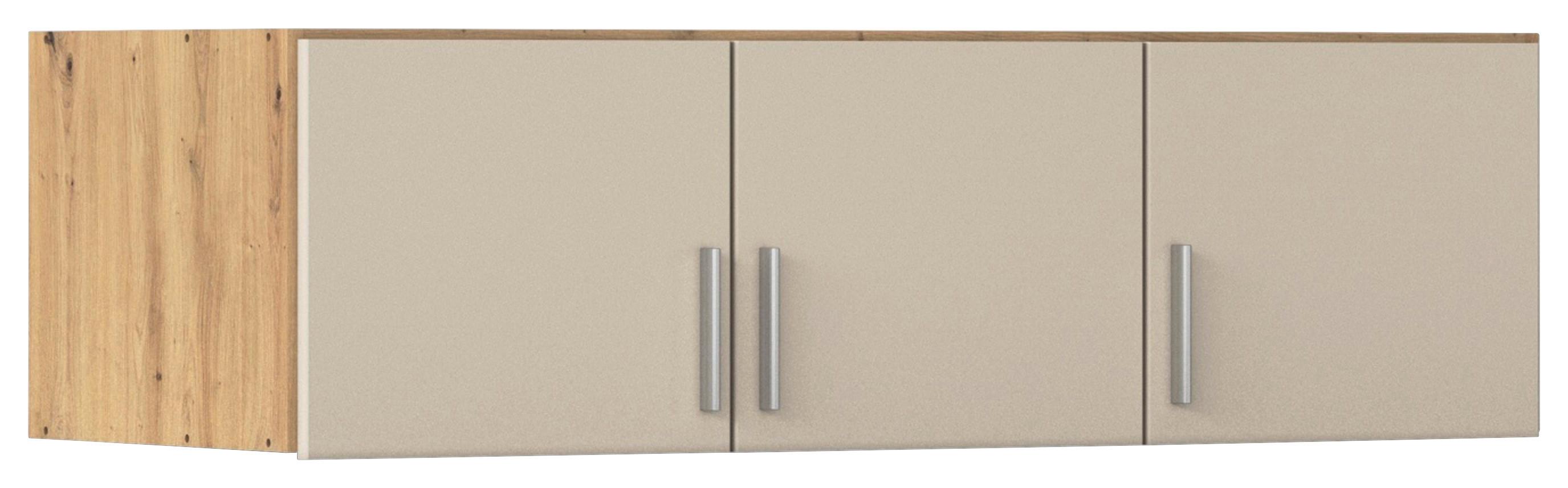 Nastavek Za Omaro Celle Matt, Barva Šampanjca, Ca. 136 Cm - barve šampanjca/barve aluminija, Trend, umetna masa/leseni material (136/39/54cm)