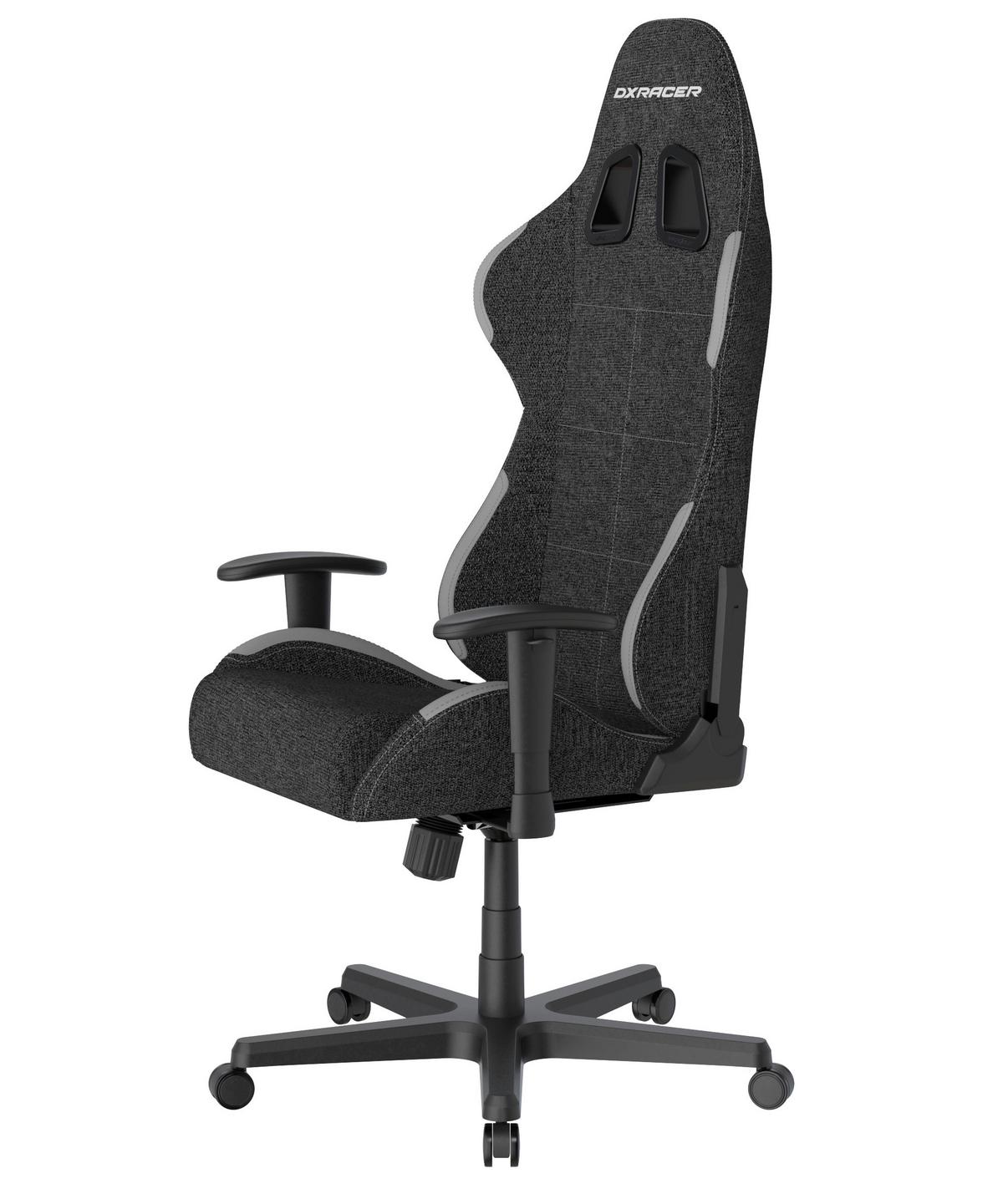 Gamingstuhl Formula Grau/ Schwarz - Schwarz/Grau, KONVENTIONELL, Kunststoff/Textil (70/129/70cm) - Dxracer