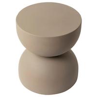 STOLIK KAWOWY KEPRNIK - greige, Design, kamień (35/35/39cm) - MID.YOU