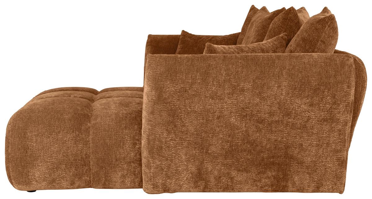 Kutna Garnitura Cammellio - narančasta/crna, Moderno, tekstil (296/189cm) - Mömax