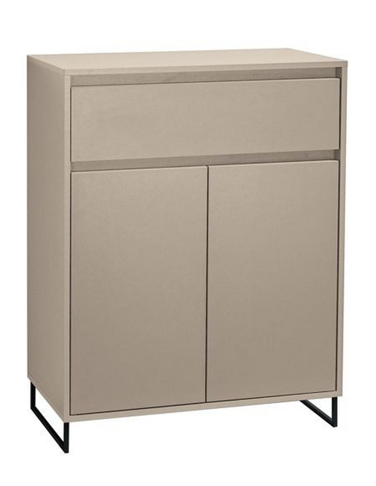 Comodă COLOGNE - cașmir, Design, material pe bază de lemn (80/103/38cm) - Modern Living