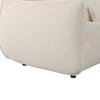 BIG SOFFA CLARA - beige/svart, Modern, metall/trä (284/86/111cm) - Bessagi Home