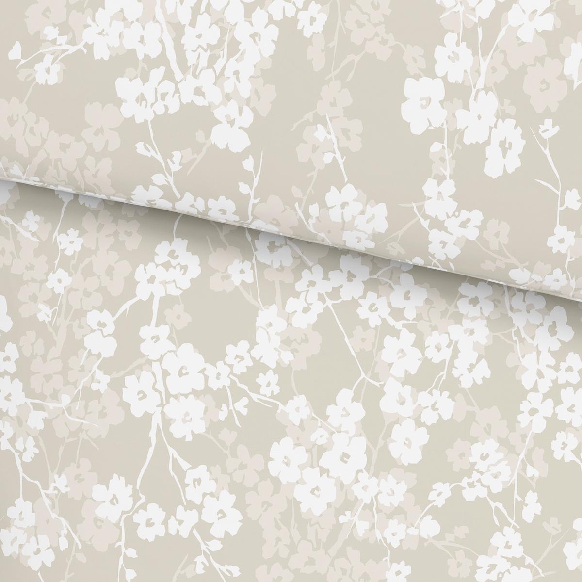 Bettwäsche Catrin Beige ca. 135x200cm - Beige, LIFESTYLE, Textil (135/200cm) - Modern Living