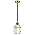 Hängeleuchte Skeletton, max. 40 Watt - Goldfarben, LIFESTYLE, Metall (14/14/110cm) - MÖMAX modern living