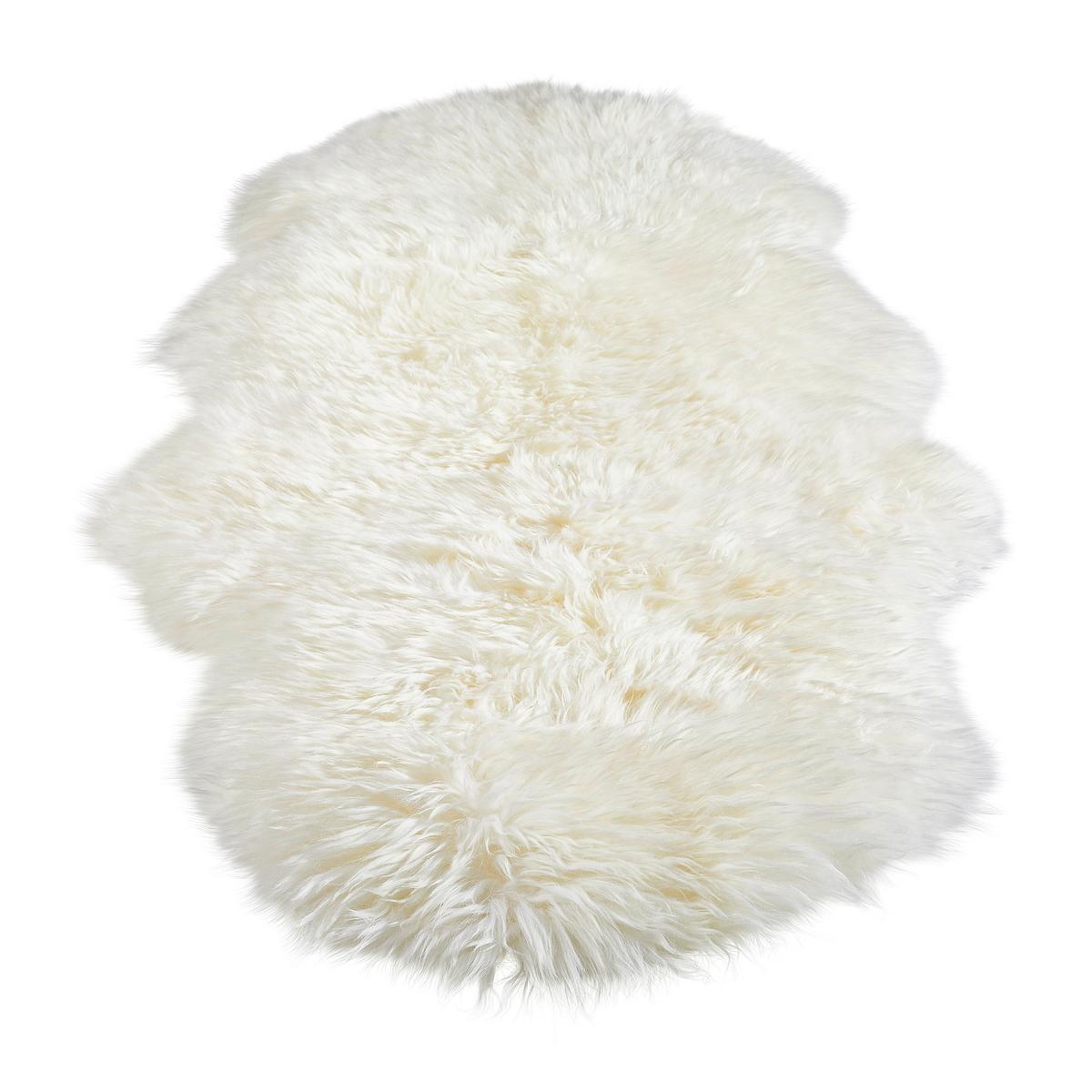 FUTRO OWCZE ALBANY - biały, Trend, futro (65/145cm) - Linea Natura