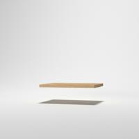 Munkalap 80cm Toscana - Artisan tölgy, Modern, faalapú anyag (80/3,8/60cm)