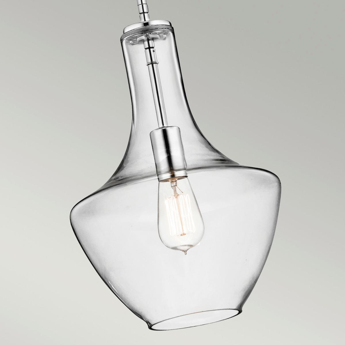 Viseća Svjetiljka Boja Kroma - boje kroma, Design, staklo/metal (26.8/61.5cm) - Elstead Lighting