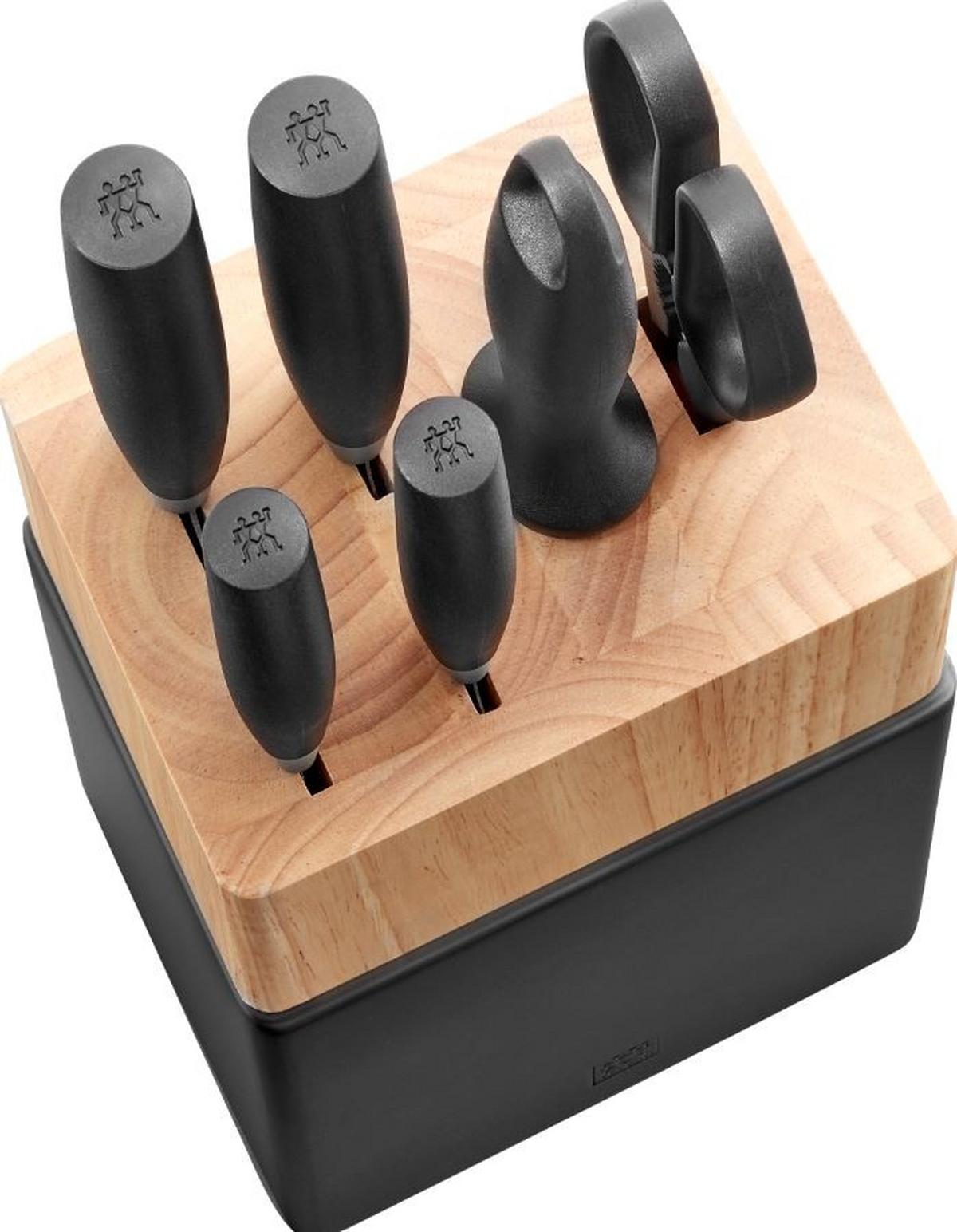 BLOK NA NOŻE 1026690 ZWILLING - czarny, Basics, tworzywo sztuczne/drewno - Zwilling