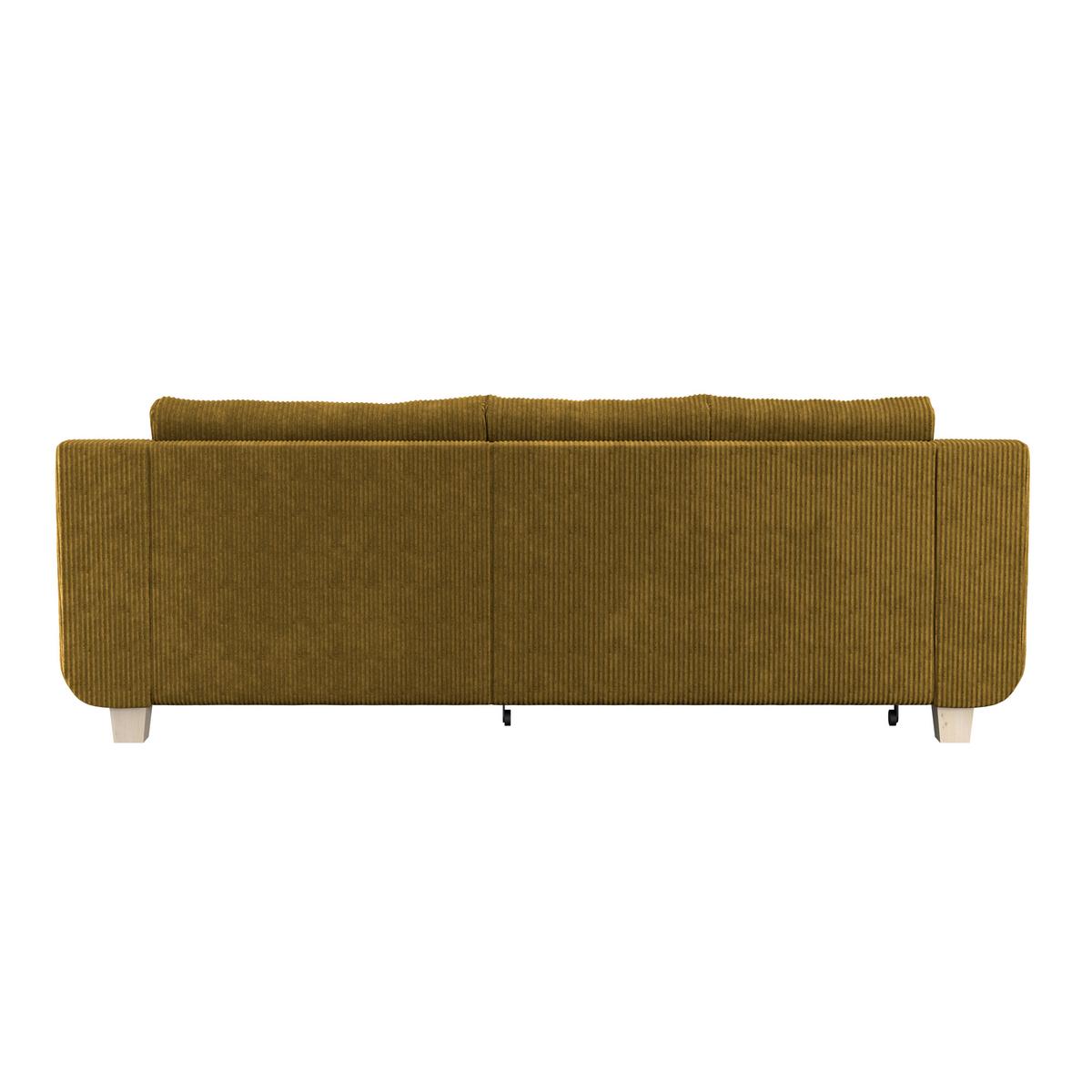 Colţar ALEX - miere, Modern, textil (246/88cm) - Modern Living