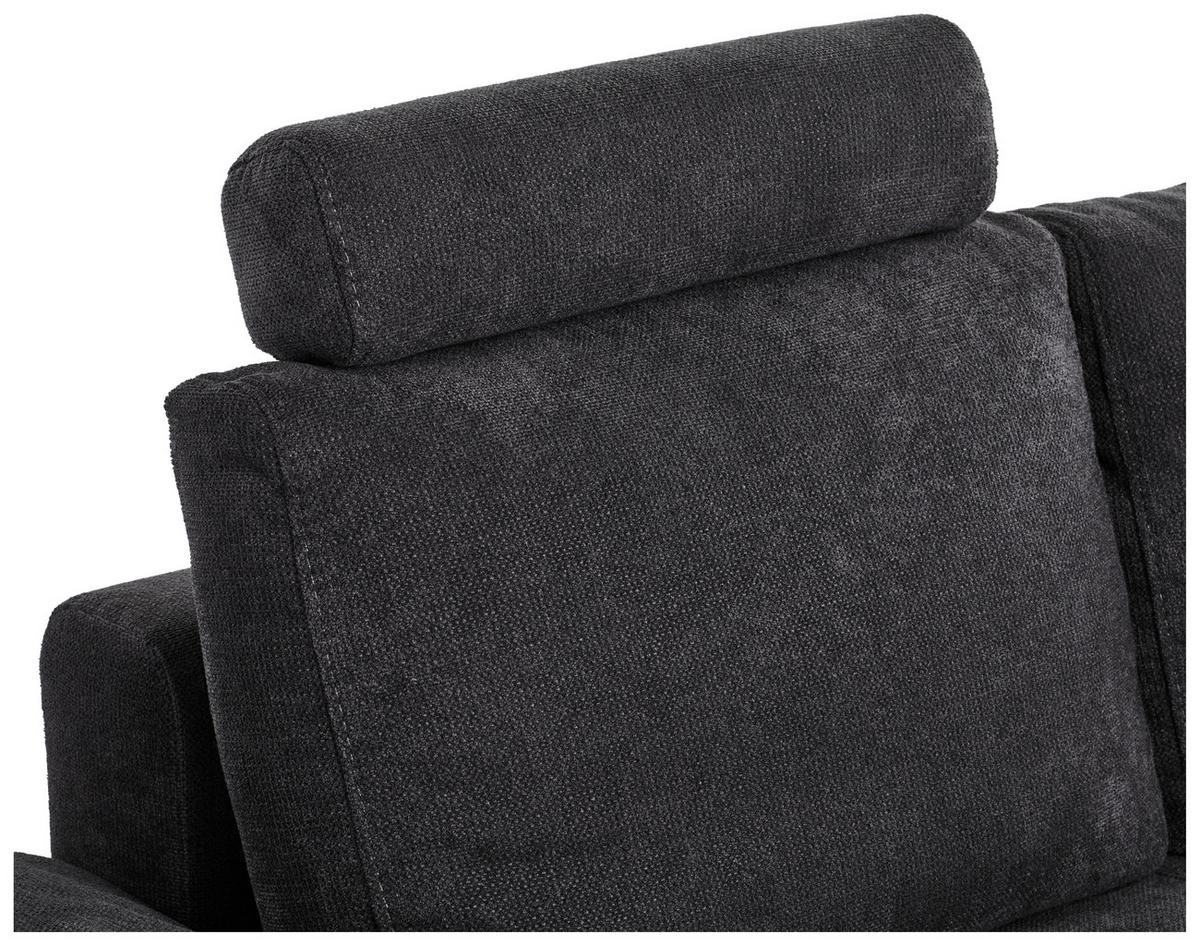 ZAGŁÓWEK GOODNIGHT DE LUXE - antracytowy/czarny, Design, tkanina (52/14cm) - Carryhome