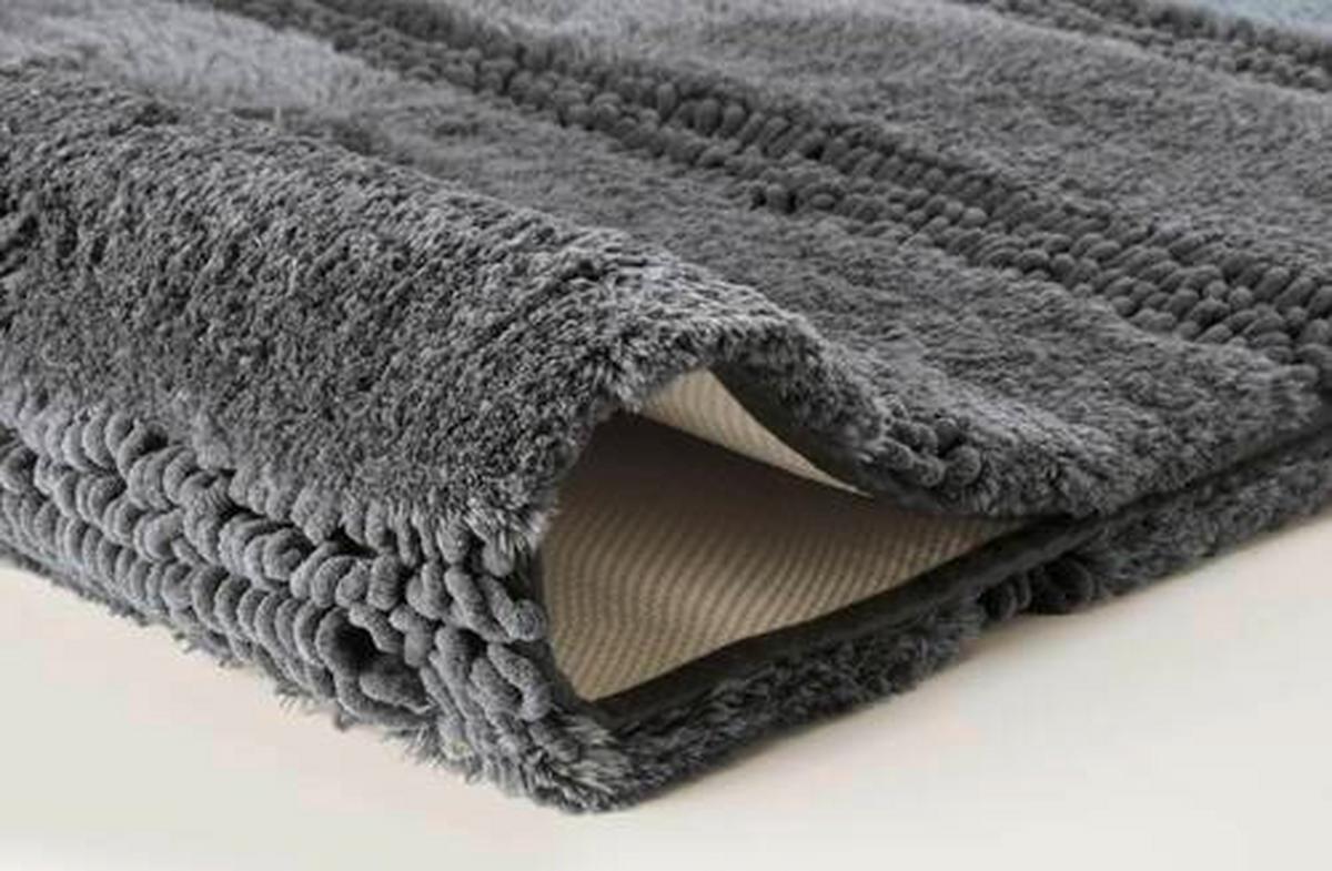 DYWANIK ŁAZIENKOWY MONROVIA - różnokolorowy, Basics, tworzywo sztuczne (60/60cm) - Kleine Wolke