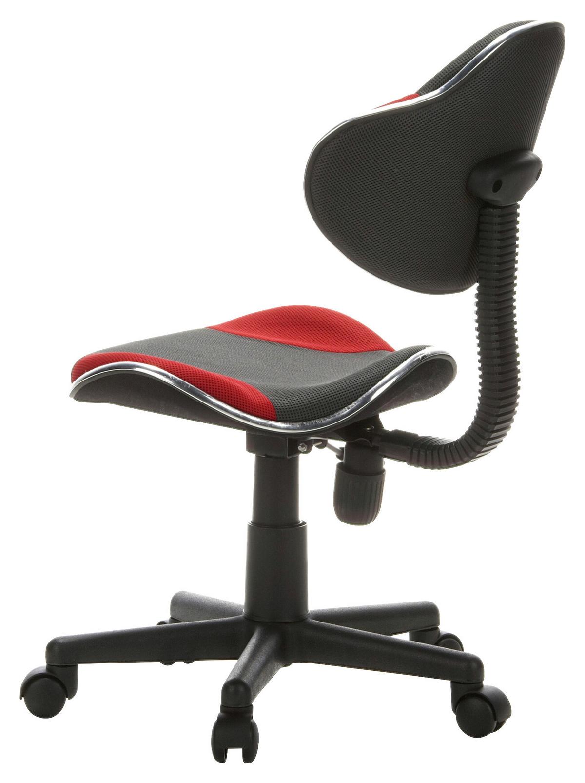Mladinski Vrtljivi Stol Kiddy Gti 2, Siva, Rdeča - rdeča/siva, Basics, umetna masa (45/86-101/42cm) - MID.YOU