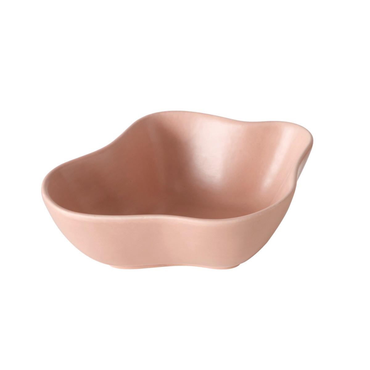 Dekoschale Gravo I in Beige - Beige, Modern, Keramik (17/7/21cm) - Modern Living