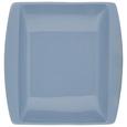 Globoki Krožnik Pura Bleu - svetlo modra, Moderno, keramika (20,4/20,4cm) - Mömax modern living