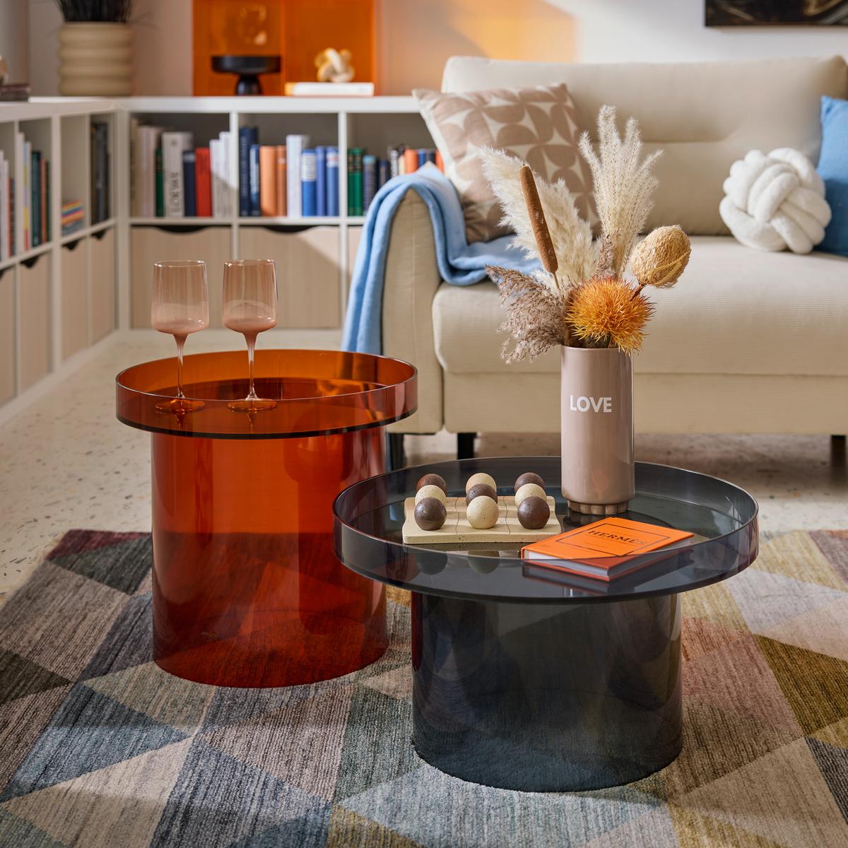 Klub Sto Retro - crna, Lajfstajl, plastika (55/30cm) - Premium Living