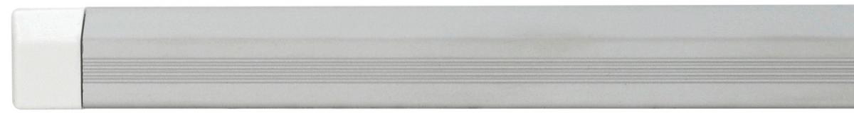 Lichtleiste Weiß max. 15 Watt - Weiß, Basics, Kunststoff/Metall (90/5/1,3cm)