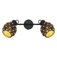 Reflektor 54029-2 Jodie - prozirno/zlatne boje, Basics, staklo/metal (35/12/26cm) - Globo