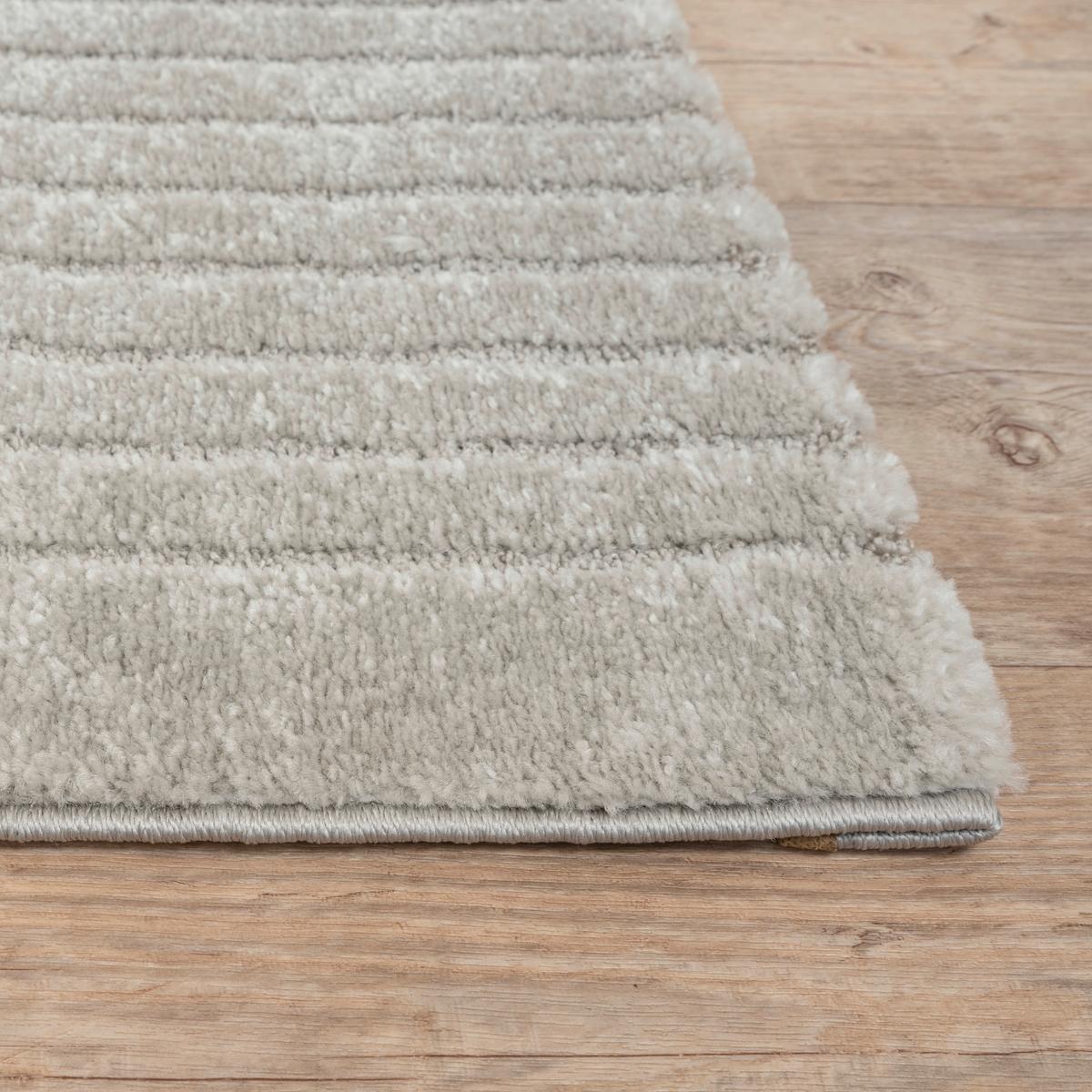 Webteppich Eclipse Grau ca. 160x220cm - Grau, Basics, Textil (160/220cm)