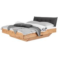 Bett Toledo - D in Eichefarben ca. 180x200cm - Eichefarben, Natur, Holz (186/95cm) - Zandiara