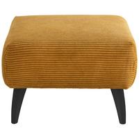 Hocker Colori Goldfarben Cord - Goldfarben/Schwarz, MODERN, Holz/Textil (66/44/66cm) - MID.YOU
