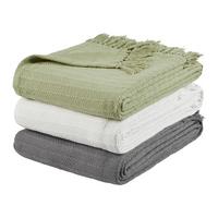 Cuvertură Tara, cca. 180x220cm - alb, Lifestyle, textil (180/220cm) - Mömax