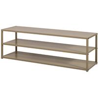 Lowboard Teun Metall Braun - Braun, Design, Metall (120/40/35cm) - Livetastic