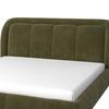STOPPAD SÄNG ANTON - svart/mörkgrön, Modern, metall/trä (180/200cm) - Bessagi Home