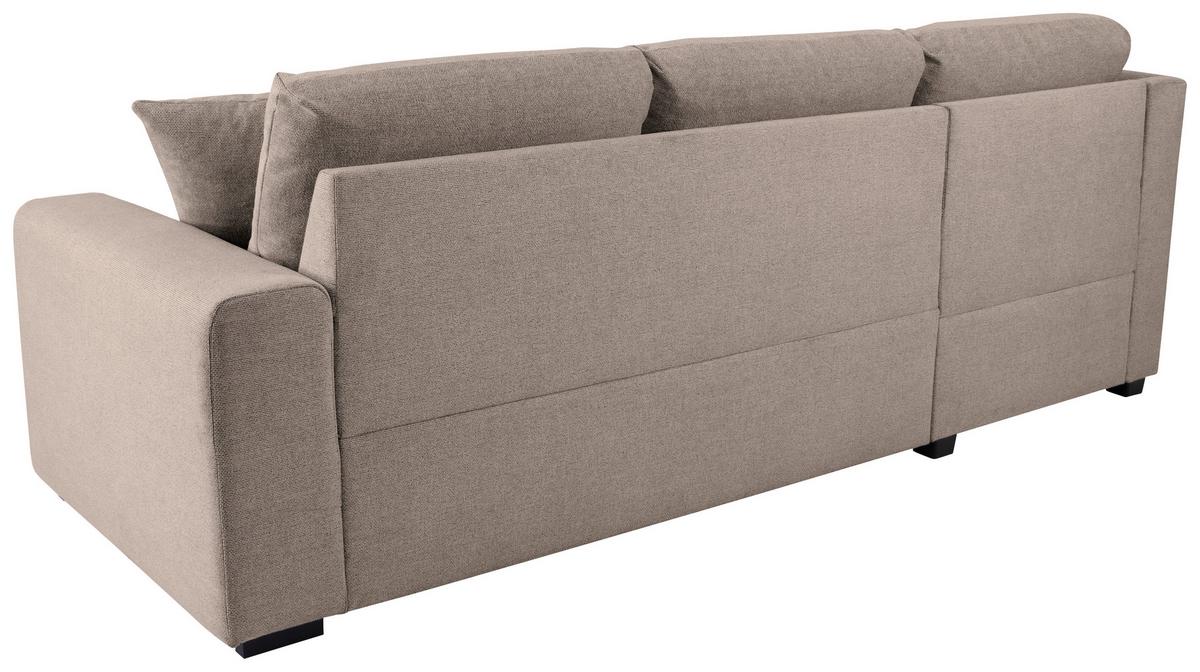 Kutna Garnitura Lukas - svijetlo smeđa, Trend, tekstil (158/239cm) - Modern Living