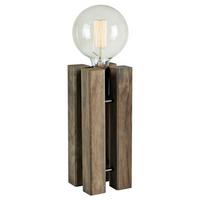 Tischleuchte Lodge max. 40 Watt - Braun, Basics (11/11/28cm) - Markslöjd