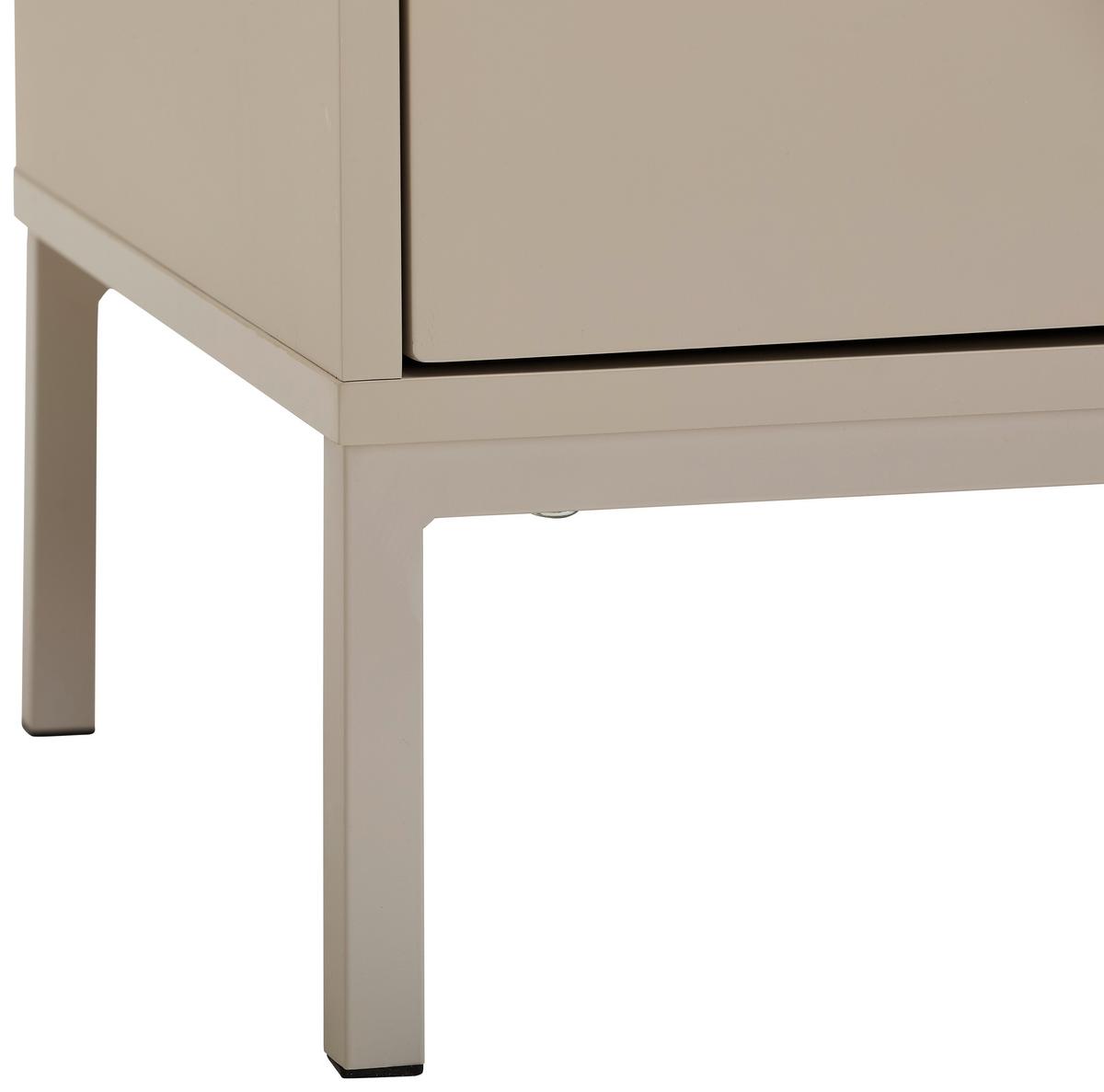 KOMODA SZEROKA HINDUKUSZ - kaszmir, Design, materiał drewnopochodny/metal (140/80/40cm) - MID.YOU