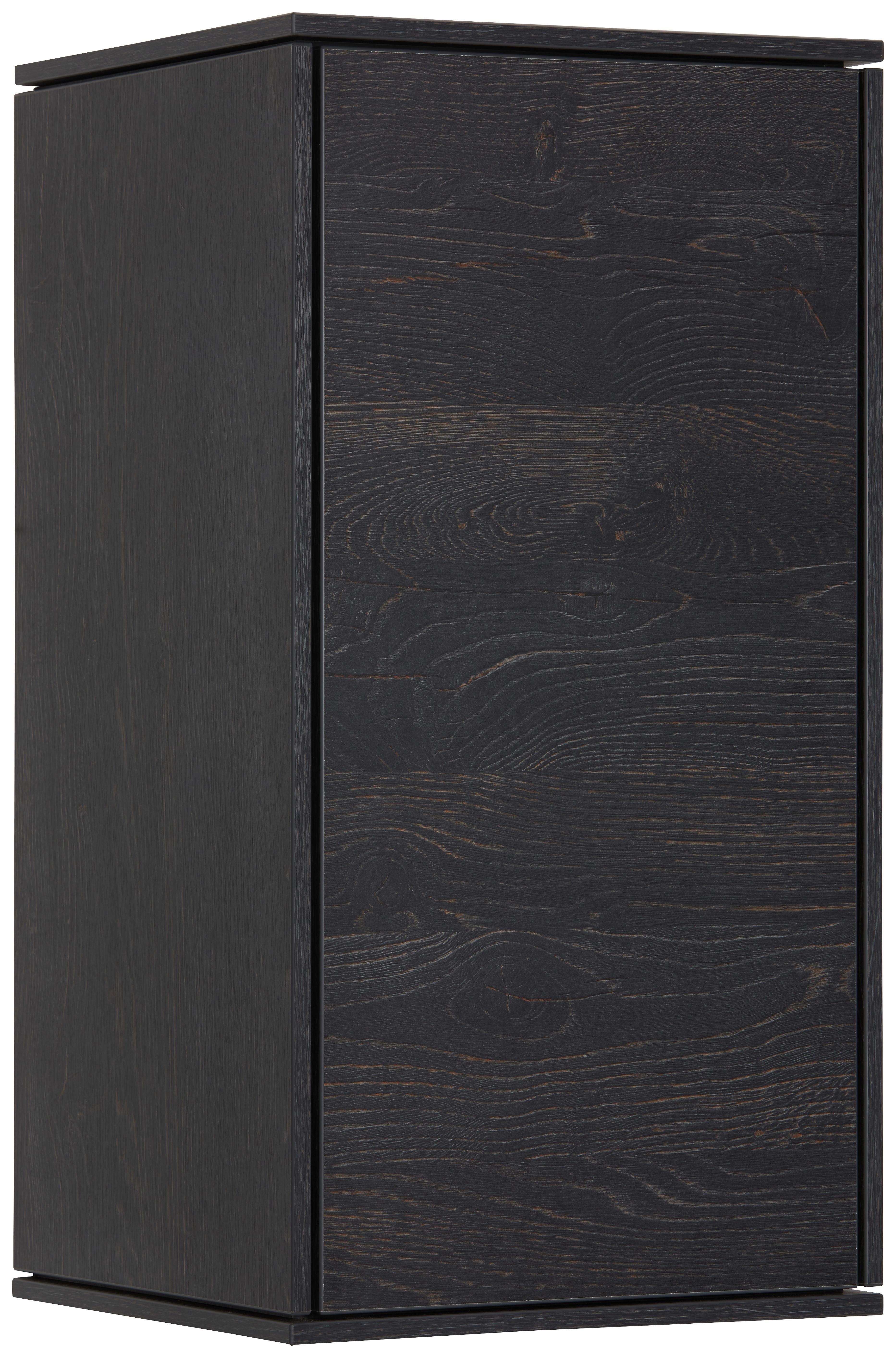 Hängeelement Aarhus in Anthrazit - Anthrazit/Schwarz, MODERN, Holzwerkstoff/Metall (38/73/37cm) - Premium Living
