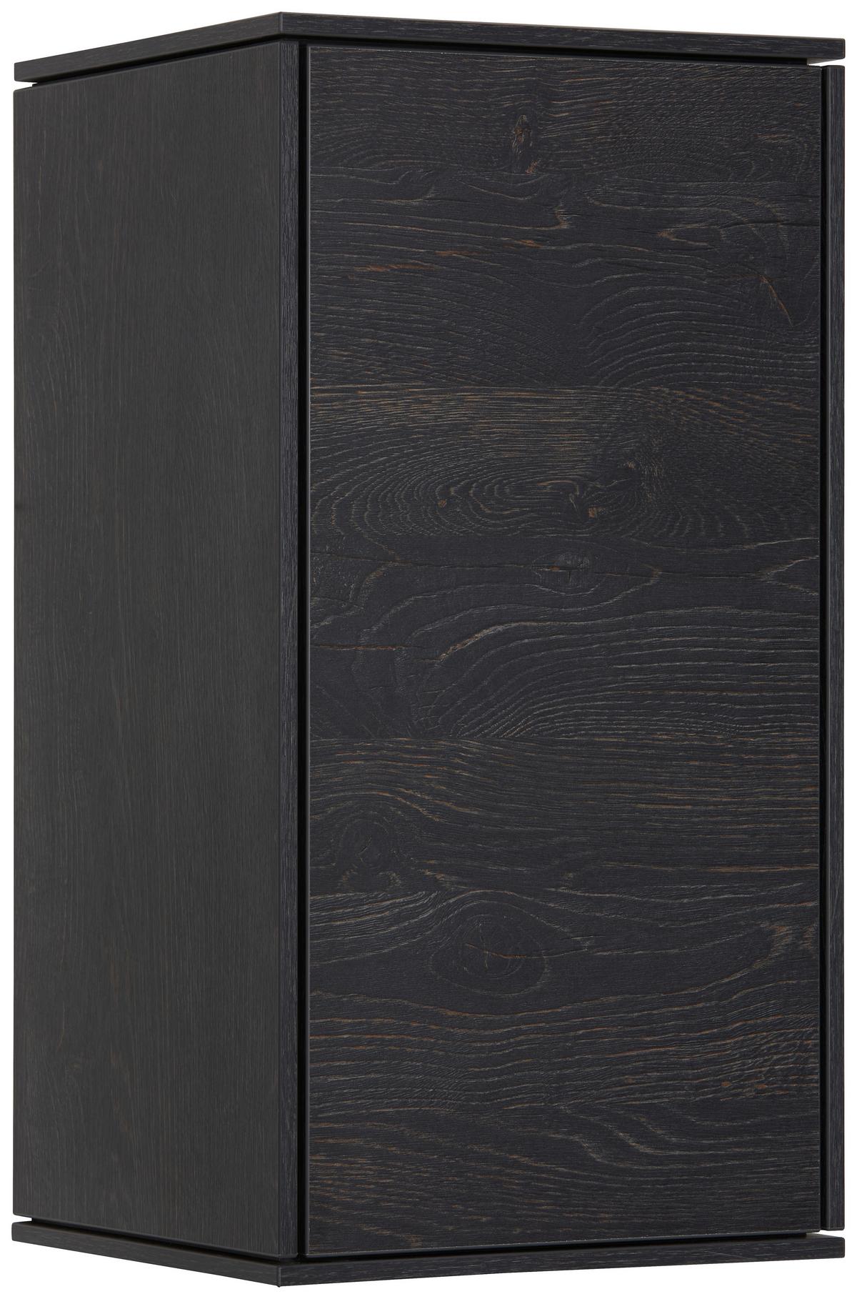 Hängeelement Aarhus in Anthrazit - Anthrazit/Schwarz, MODERN, Holzwerkstoff/Metall (38/73/37cm) - Premium Living