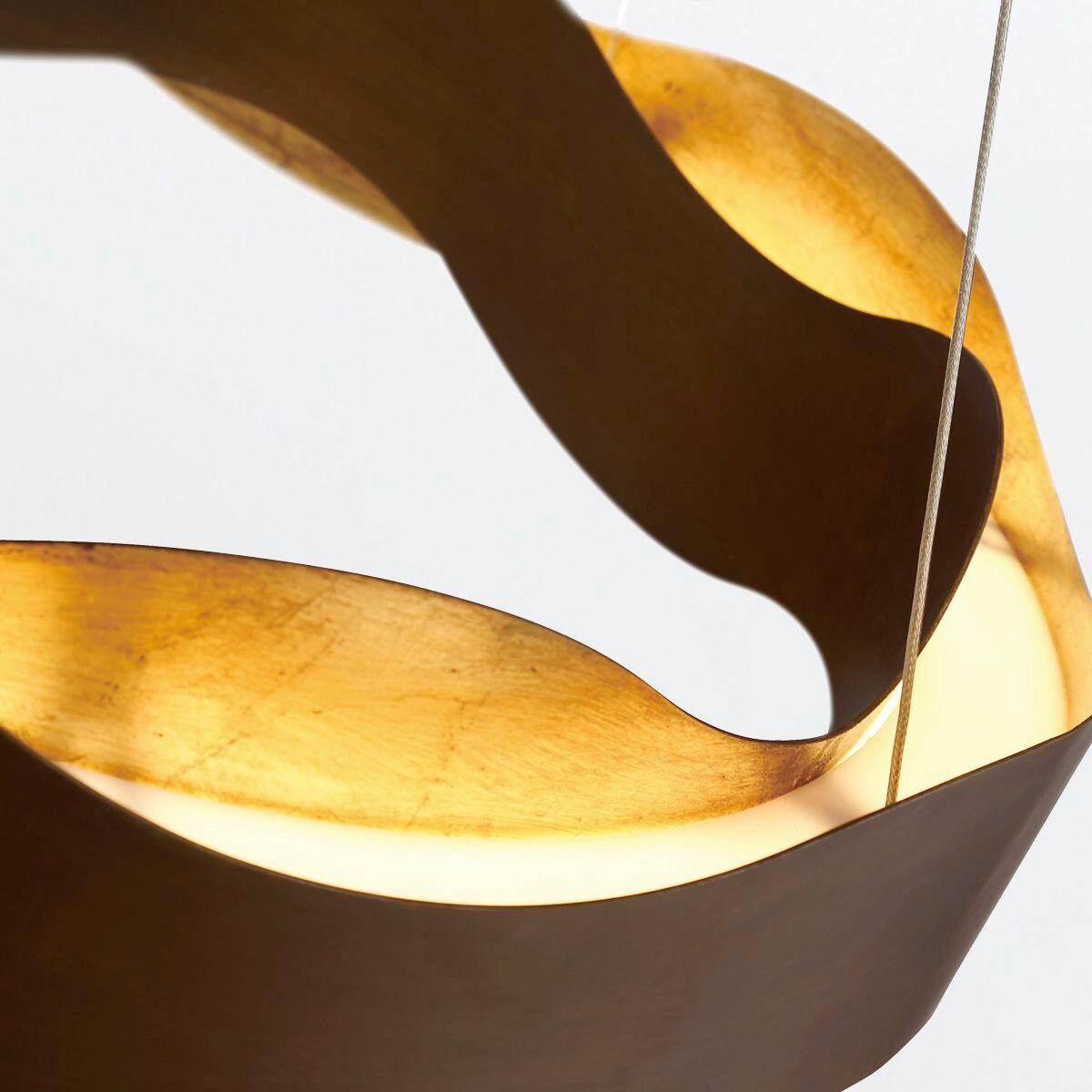 Csillár Qn-Vaughan-P-M-Brz-Gd - többszínű, Design, fém (61/40cm) - Elstead Lighting