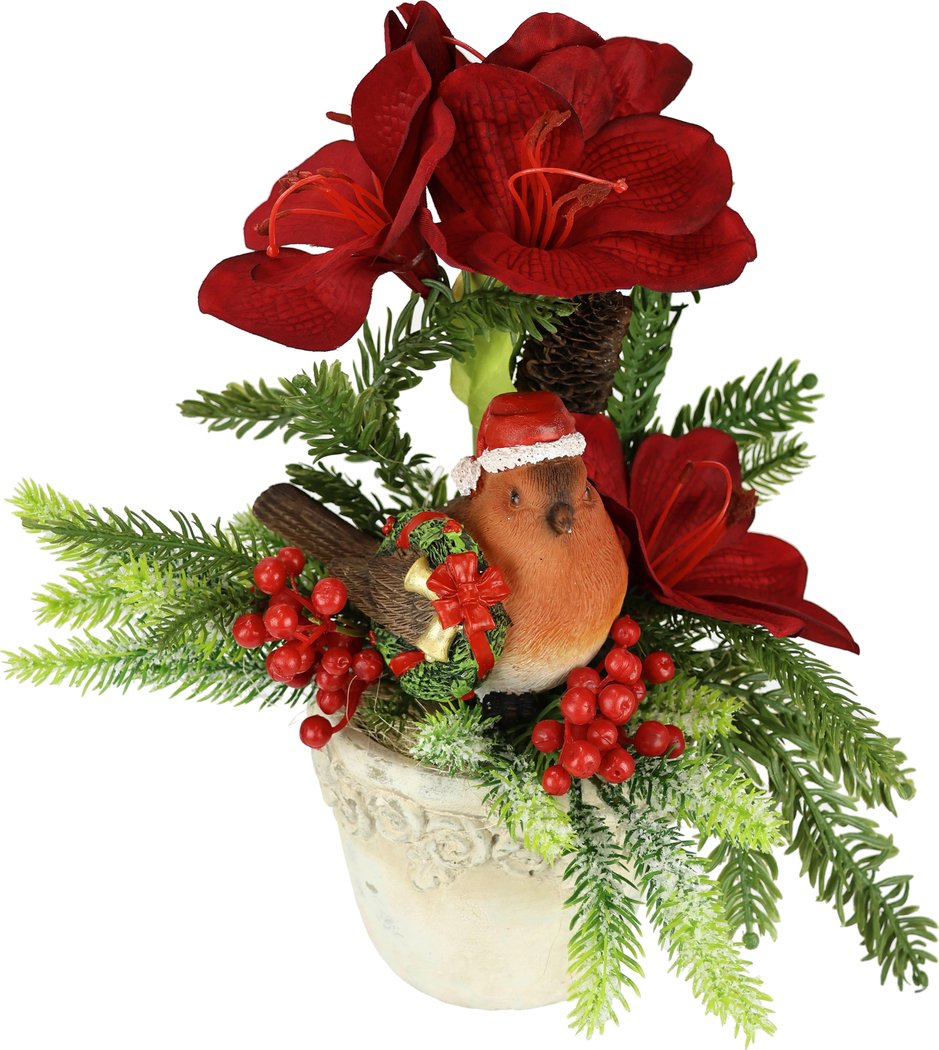 AMARYLIS 044965R - czerwony, Basics (30/30/25cm)