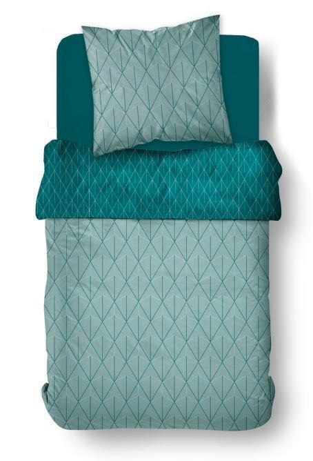 Posteljina Sea 140x200/60x80cm - plava, Moderno, tekstil (140/200cm)