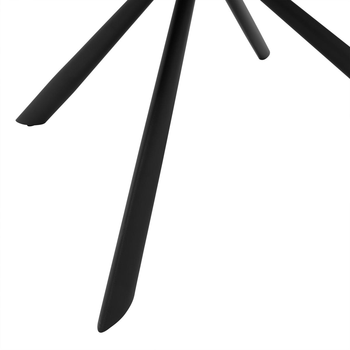 Forgószék Charlotte - világosszürke/fekete, Modern, textil/fém (61/96/67cm) - Mömax