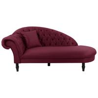 Damski Ležaj Cupido - crvena/crna, Design, tekstil/drvo (216/91/103cm) - Mömax