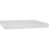 Poliță De Perete Simple - alb, Modern, material pe bază de lemn (80/3,8/23,5cm) - Modern Living