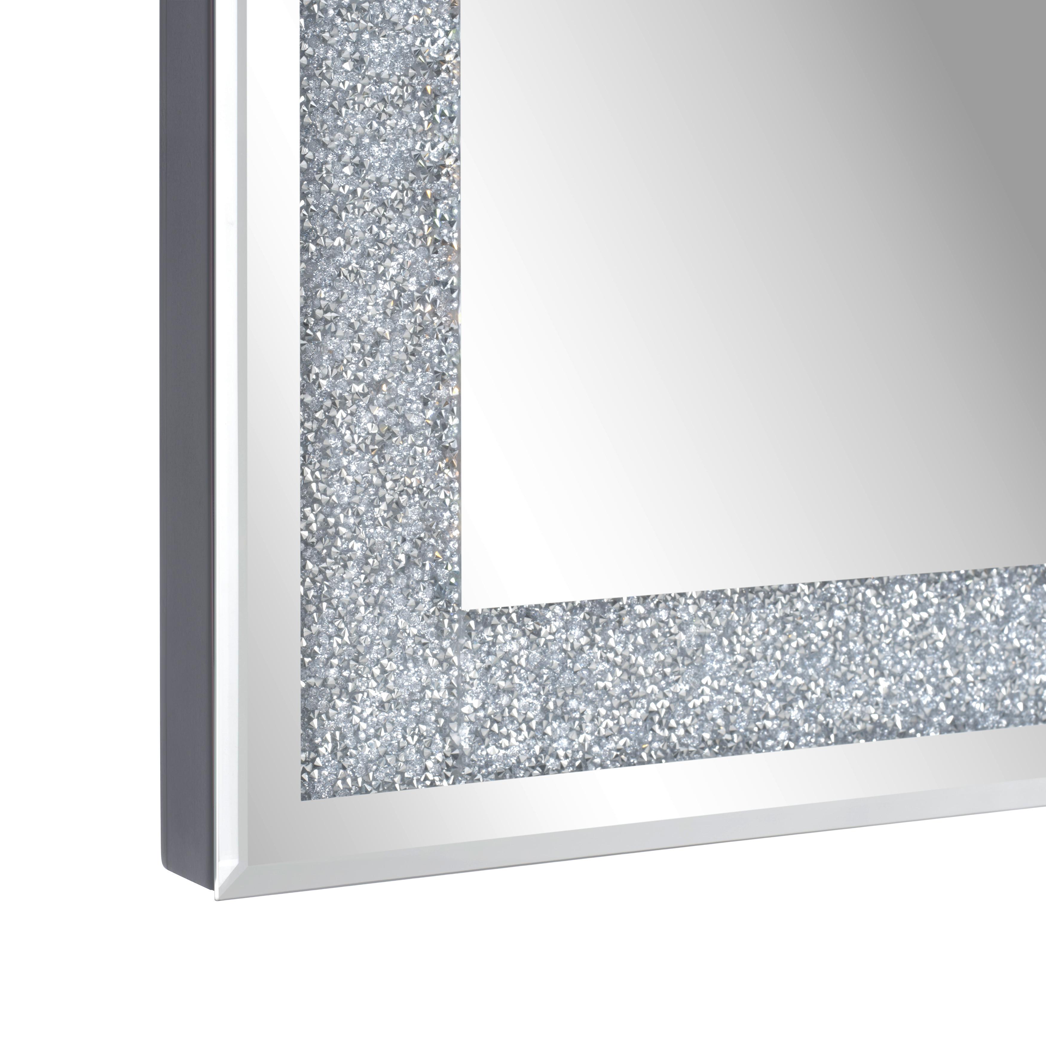 SPEGEL MED BELYSNING HERMINE - Modern, glas (60/80cm) - Mömax