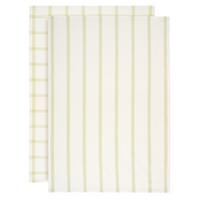 Set Krpa Za Posuđe Emma 2/1 - bijela/zelena, Konvencionalno, tekstil (50/70cm) - Mömax