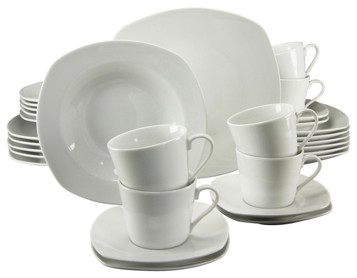 Kombinirani Servis Amelie, 30-Delni - bela, Basics, keramika