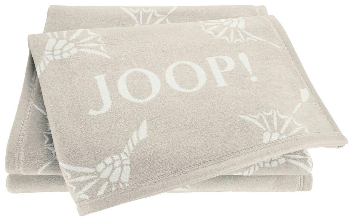 KOC CORNFLOWER JOOP! - biały/kolor piaskowy, Basics, tkanina (125/170cm) - Joop!