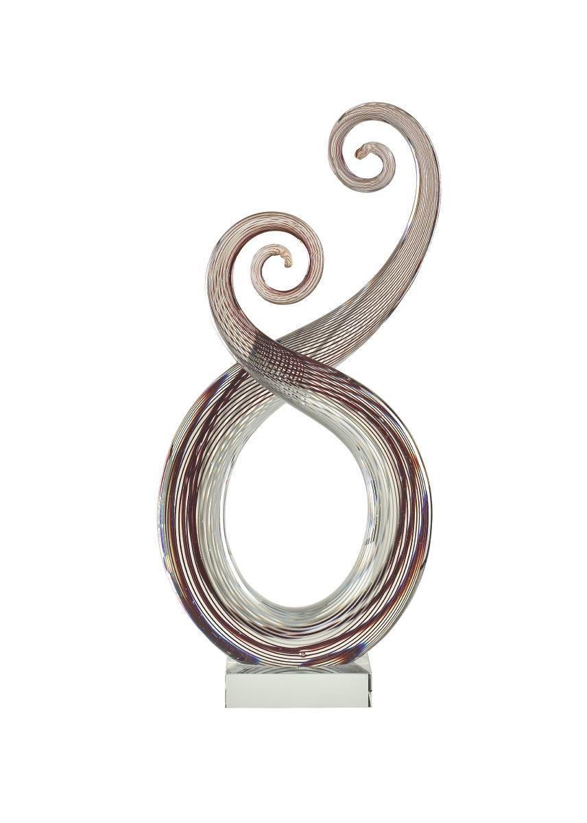 RZEŹBA NZS-74 - różnokolorowy, Basics, szkło (15/34/8cm) - Ambia Home