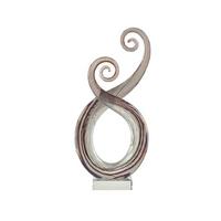 RZEŹBA NZS-74 - różnokolorowy, Basics, szkło (15/34/8cm) - Ambia Home