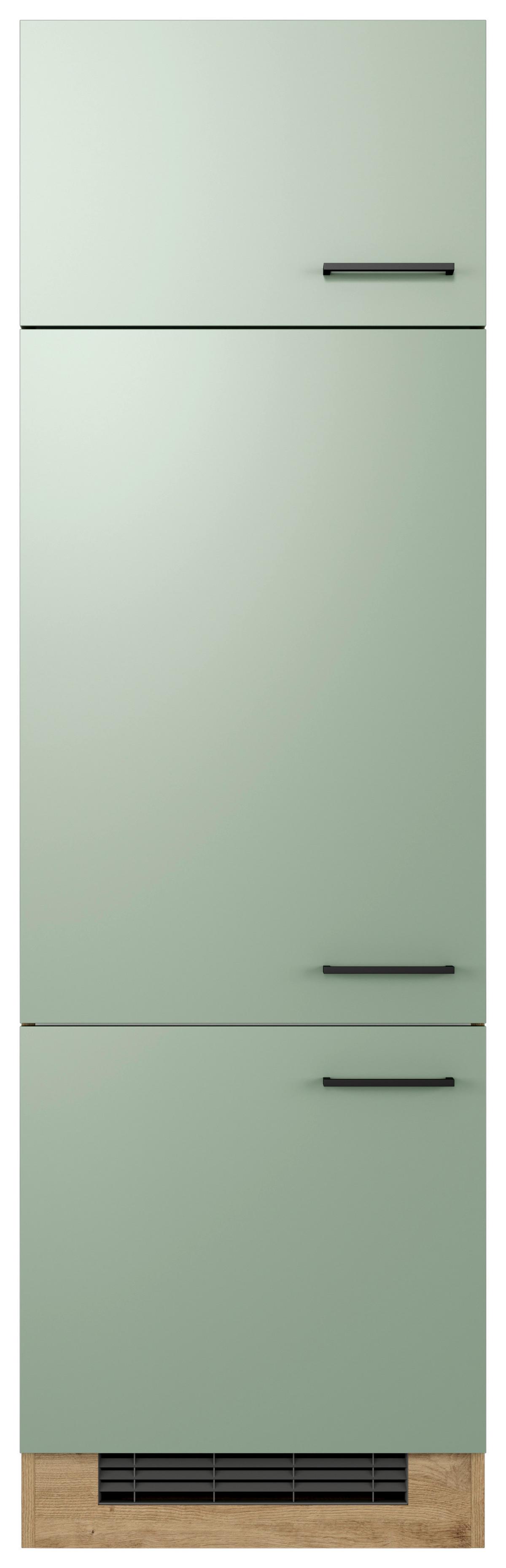 Omara Za Vgradno Napravo Cara, Zelena, Hrast - črna/zelena, Konvencionalno, kovina/leseni material (60/200/57cm) - FlexWell