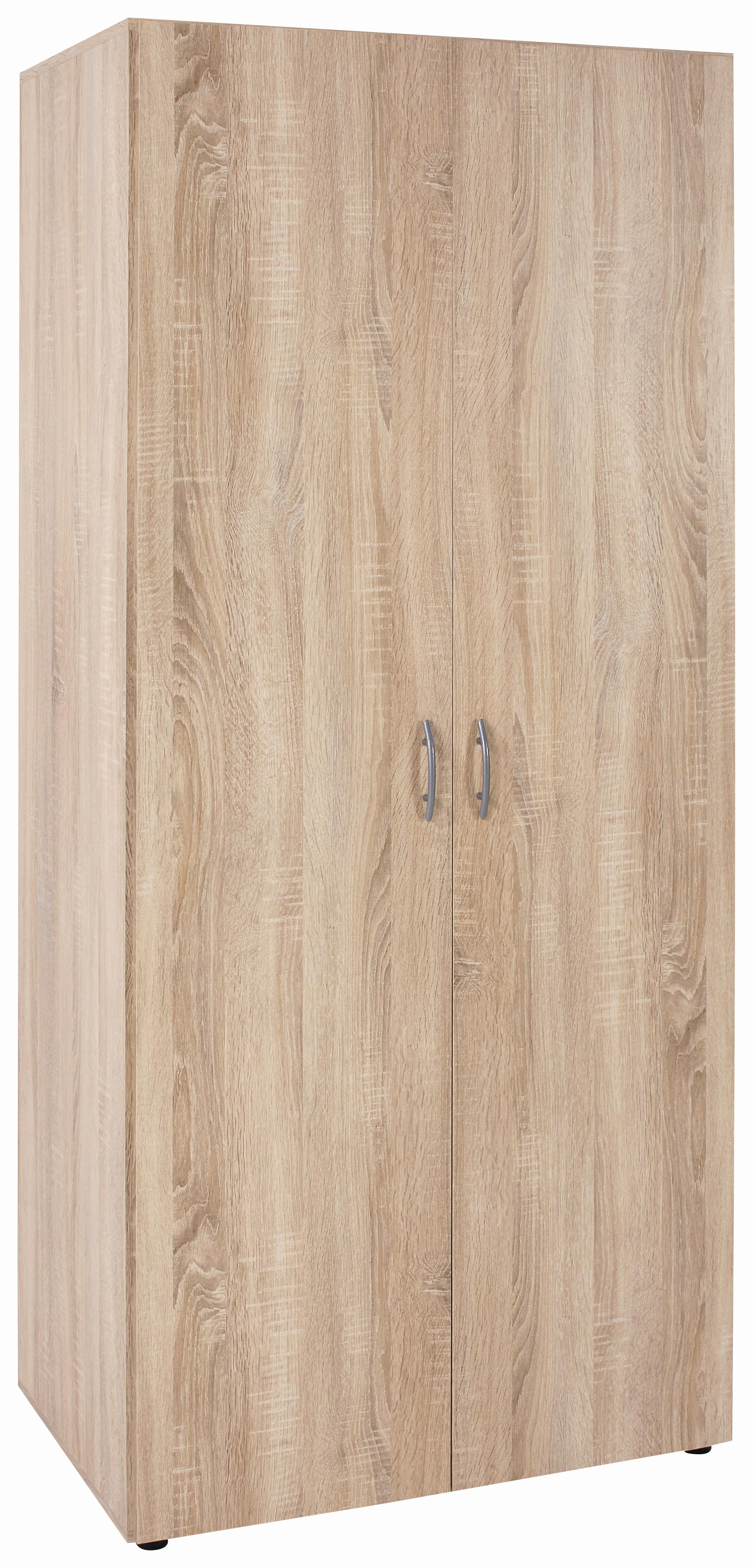 Drehtürenschrank In Eichefarben - Eichefarben, Konventionell, Holzwerkstoff/Kunststoff (81/177/52cm) - Based